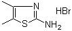 2-氨基-4,5-二甲基噻唑氢溴酸结构式_7170-76-5结构式