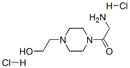 2-氨基-1-[4-(2-羟基乙基)-哌嗪-1-基]-乙酮双盐酸盐结构式_717904-39-7结构式