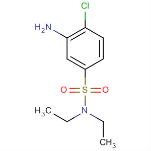 3-氨基-4-氯-N,N-二乙基-苯磺酰胺结构式_71794-12-2结构式