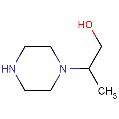 2-(哌嗪-1-基)丙烷-1-醇结构式_71850-04-9结构式