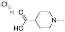 1-Methylpiperidine-4-carboxylic acid hydrochloride Structure,71985-80-3Structure