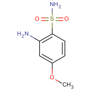 2-氨基-4-甲氧基苯磺酰胺结构式_72106-13-9结构式