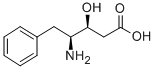 (3S,4s)-4-amino-3-hydroxy-5-phenylpentanoic acid Structure,72155-50-1Structure