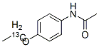 N-{4-[(1-<sup>13</sup>c)ethyloxy]phenyl}acetamide Structure,72156-72-0Structure
