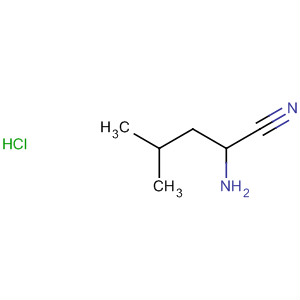 2-氨基-4-甲基戊腈盐酸盐结构式_72177-82-3结构式