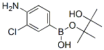 4-氨基-3-氯苯硼酸频那醇酯结构式_721960-43-6结构式