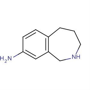 8-氨基-2,3,4,5-四氢-1H-苯并[c]氮杂卓结构式_72232-25-8结构式