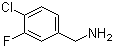 4-Chloro-3-fluorobenzylamine Structure,72235-58-6Structure