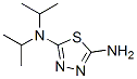 2-Amino-5-Diisopropylamino-1,3,4-thiadiazole Structure,72269-92-2Structure