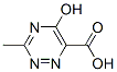 5-Hydroxy-3-methyl-1,2,4-triazine-6-carboxylic acid Structure,72324-38-0Structure