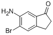 6-氨基-5-溴-2,3-二氢-1H-茚-1-酮结构式_723760-71-2结构式
