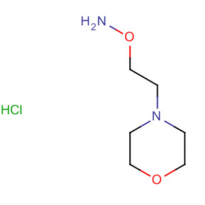 4-[2-(氨基氧基)乙基]吗啉盐酸盐结构式_72423-24-6结构式