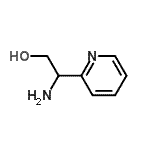 2-氨基-2-(2-吡啶)乙醇结构式_724463-80-3结构式
