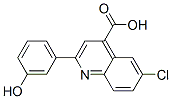 6-Chloro-2-(3-Hydroxyphenyl)quinoline-4-carboxylic acid Structure,724749-33-1Structure