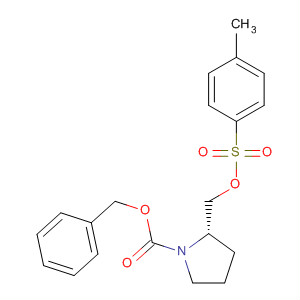 (S)-2-(toluene-4-sulfonyloxymethyl)-pyrrolidine-1-carboxylic acid benzyl ester Structure,72500-24-4Structure