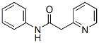 苯基-(2-吡啶基)乙酰胺结构式_7251-52-7结构式