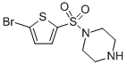 1-[(5-溴噻吩-2-基)磺酰基]哌嗪结构式_725688-07-3结构式