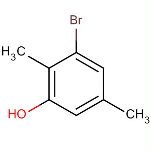 3-溴-2,5-二甲基苯酚结构式_72638-60-9结构式