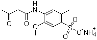 3-Acetoacetylamino-4-methoxytoluene-6-sulfonic acid ammonium salt Structure,72705-22-7Structure