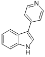 3-(4-吡啶)吲哚结构式_7272-84-6结构式