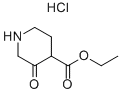 3-氧代-4-哌啶羧酸乙酯盐酸盐结构式_72738-09-1结构式