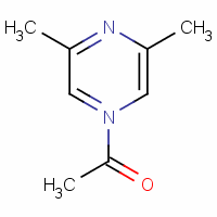 2-乙酰基-3,5-二甲基吡嗪结构式_72797-17-2结构式