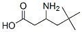 3-氨基-5,5-二甲基己酸结构式_727971-57-5结构式