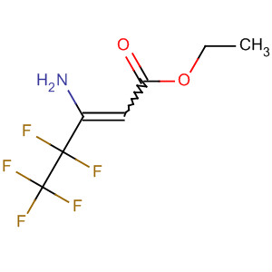 3-氨基-4,4,5,5,5-五氟-2-戊酸乙酯结构式_72850-56-7结构式