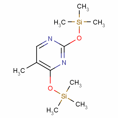 O,o′-bis(trimethylsilyl)thymine Structure,7288-28-0Structure