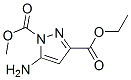 5-氨基-1H-吡唑-1,3-二羧酸乙基甲酯结构式_728896-69-3结构式