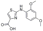 2-(2,4-Dimethoxyphenylamino)thiazole-4-carboxylic acid Structure,728918-51-2Structure