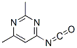 (9CI)-4-异氰酰基-2,6-二甲基嘧啶结构式_72975-47-4结构式