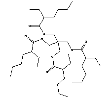 季戊四醇四(2-乙基乙酸酯)结构式_7299-99-2结构式