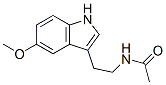 松果体素结构式_73-31-4结构式
