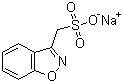 1,2-苯并异噁唑-3-甲磺酸钠盐结构式_73101-64-1结构式