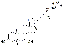 胆酸钠结构式_73163-53-8结构式