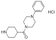 (4-苯基哌嗪-1-基)(哌啶-4-基)甲酮结构式_731832-24-9结构式