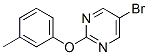 5-Bromo-2-(m-tolyloxy)pyrimidine Structure,73221-74-6Structure
