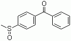 4-Benzoylphenyl methyl sulfoxide Structure,73241-57-3Structure