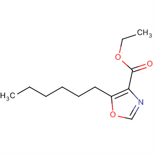 Ethyl 5-hexyloxazole-4-carboxylate Structure,73252-25-2Structure