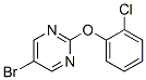 5-Bromo-2-(2-chlorophenoxy)pyrimidine Structure,73254-96-3Structure