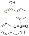 3-Benzylsulfamoyl-benzoic acid Structure,7326-77-4Structure