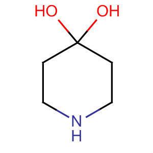 4,4-哌啶二醇结构式_73390-11-1结构式