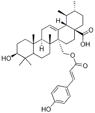 27-对香豆酰氧基熊果酸结构式_73584-67-5结构式
