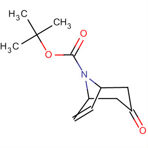 3-​氧代-8-​氮杂双环[3.2.1]​-​6-辛烯-​8-​羧酸 1,​1-​二甲基乙酯结构式_736181-18-3结构式