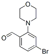 4-Bromo-2-(n-morpholino)benzaldehyde Structure,736990-80-0Structure