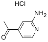 1-(2-氨基-4-吡啶)乙酮盐酸盐结构式_736991-94-9结构式