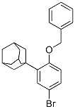 2-金刚烷-1-苄氧基-4-溴苯结构式_736992-49-7结构式