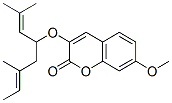 5-香叶氧基-7-甲氧基香豆素结构式_7380-39-4结构式