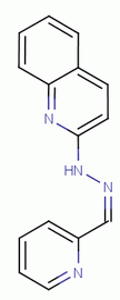 吡啶-2-甲醛2-喹啉腙结构式_7385-99-1结构式